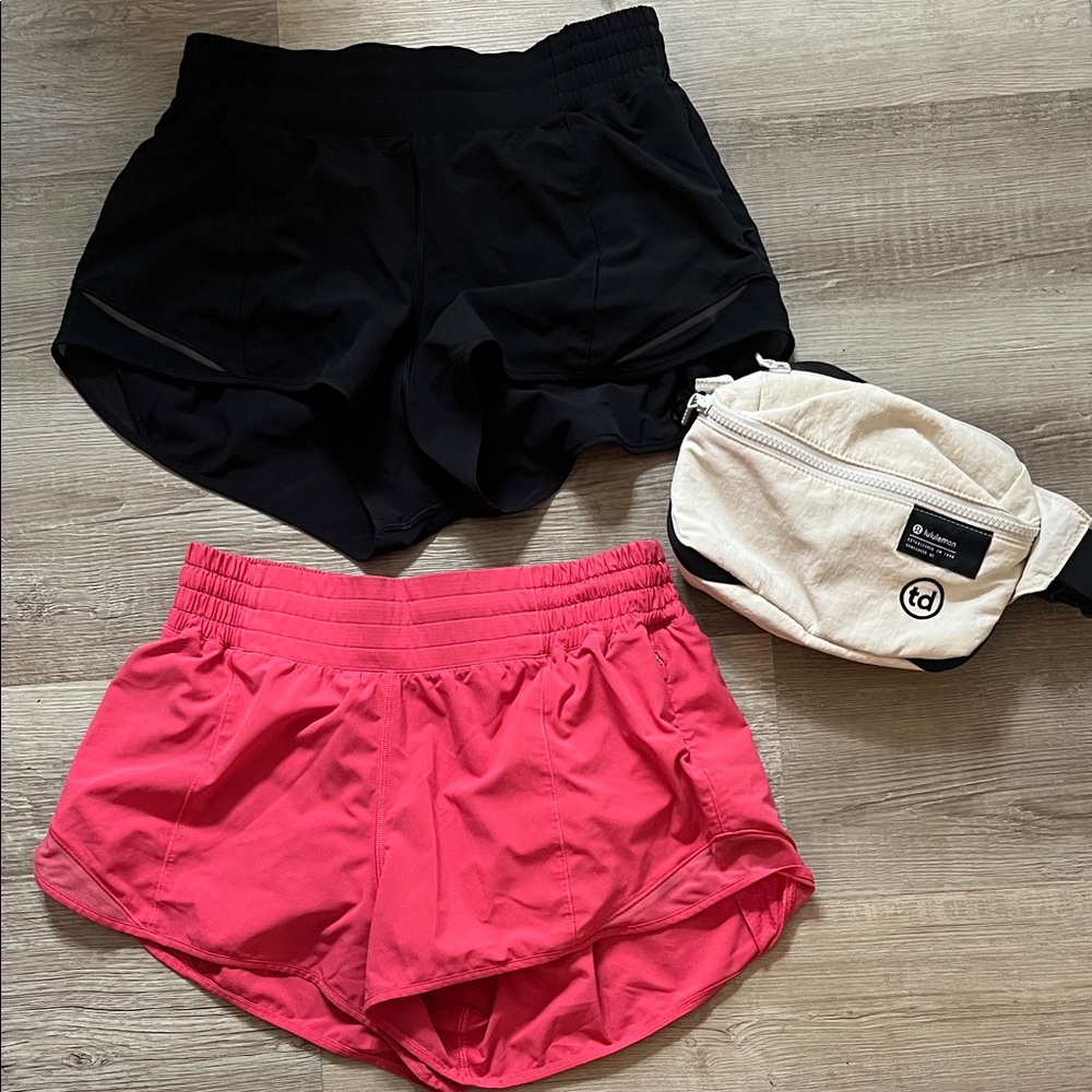 Lululemon size 8 bundle with belt bag